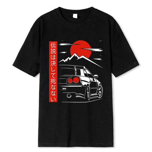 T-Shirt Nissan Gtr-34