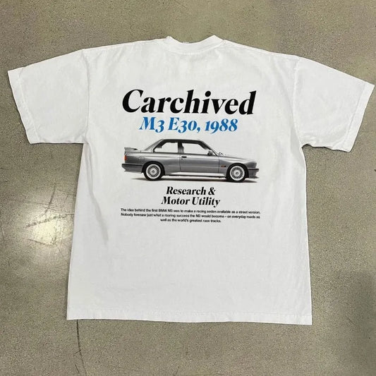 T-Shirt Bmw M3 E30 Carchived