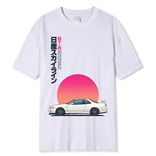 T-Shirt Nissan Gtr-34